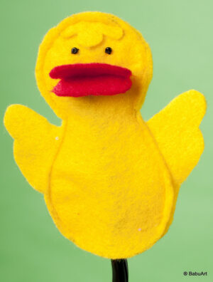 Fingerpuppe Ente