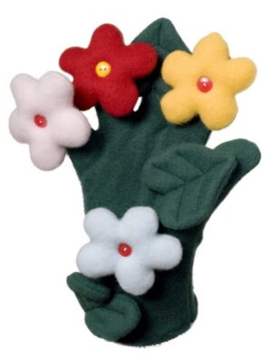 Handpuppe Blume