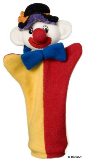 Handpuppe Clown