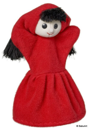 Handpuppe Rotkäppchen