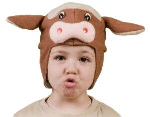Tiermütze Kälbchen