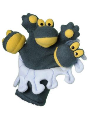 Fünffinger Handpuppe Frösche