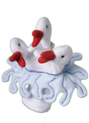 F&uuml;nffinger Handpuppe G&auml;nse